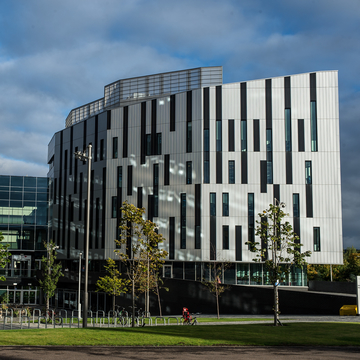 Exterior of Sighthill library building