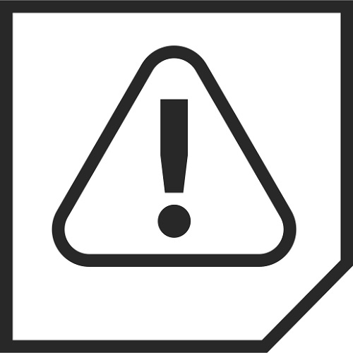 Important information triangle