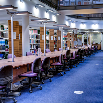Interior view of Craiglockhart Library