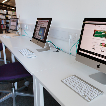 iMacs in Sighthill Learning Resource Centre
