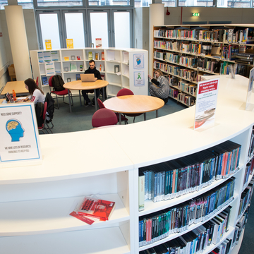 Merchiston Library and study areas