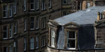 View over Edinburgh rooftops