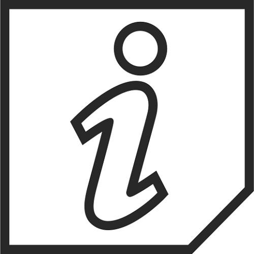 Information letter 'i' icon